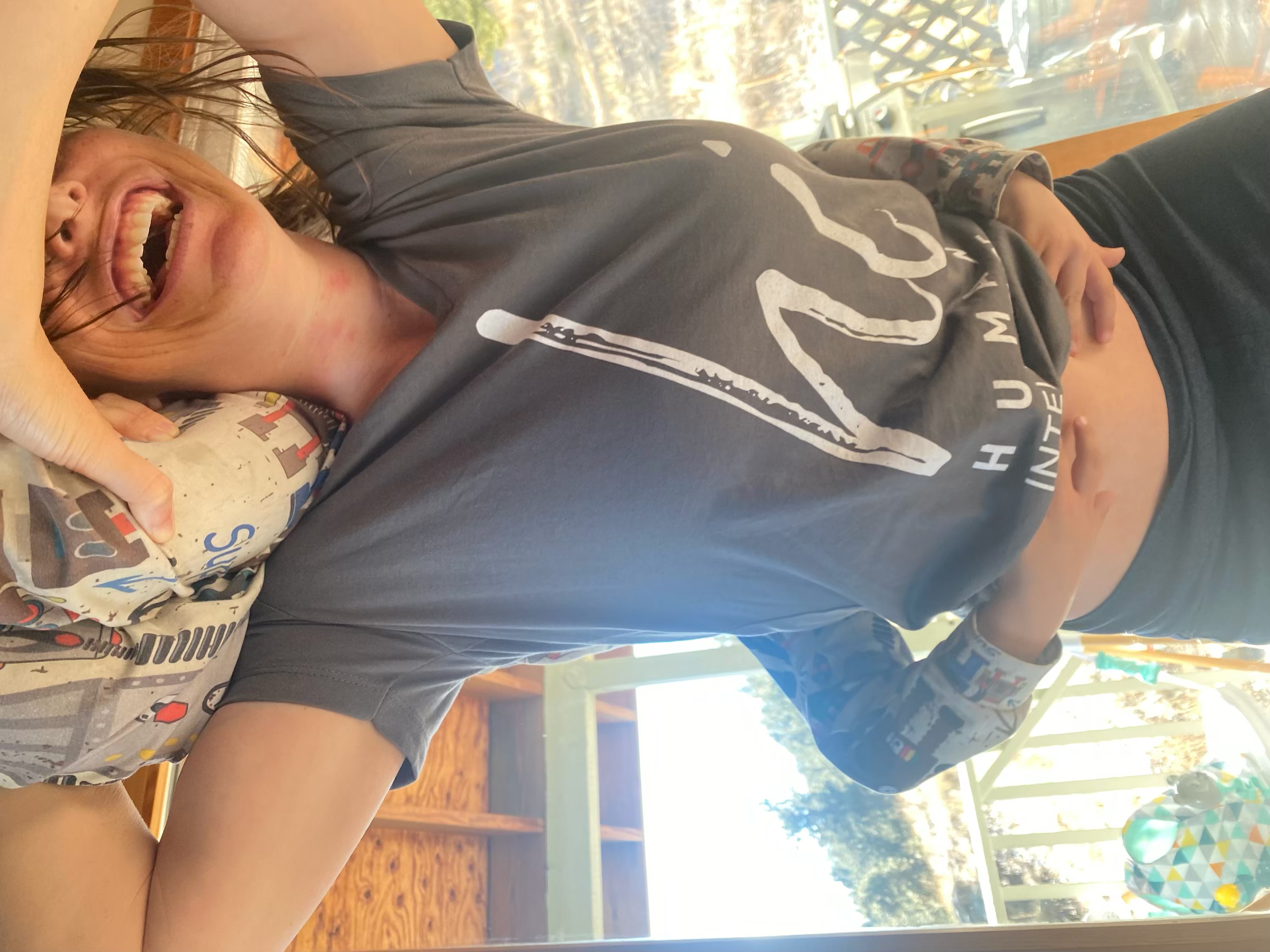 Cecelia and Herbie in the foothills of Colorado