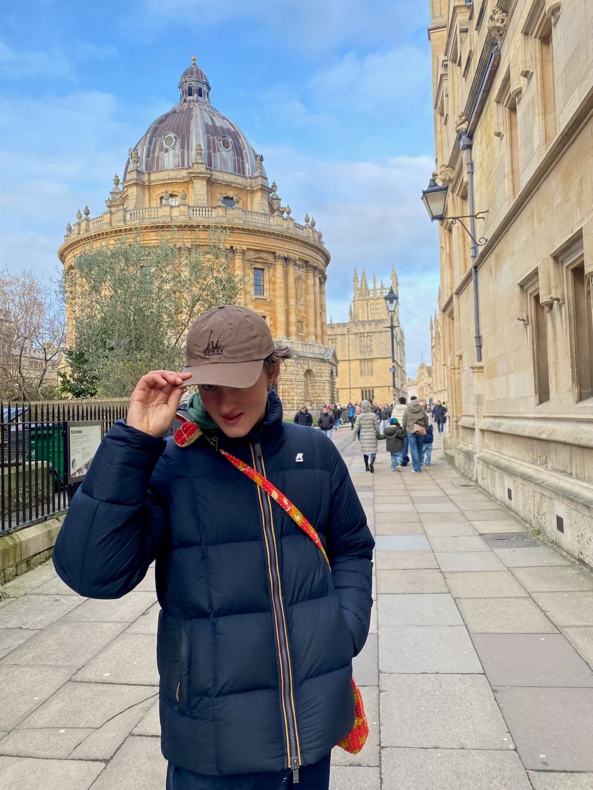Jethro being human in Oxford, in the United Kingdom