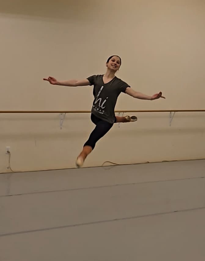 Samantha, a flying human, in Boulder, CO